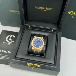 Audemars Piguet Royal Oak 15510OR Yellow Gold 41mm Blue Dial – VIP Version - Image 8