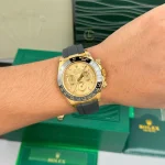 Rolex Cosmograph Daytona 116518LN 40mm Dial Champange Yellow Gold – VIP Version - Image 4