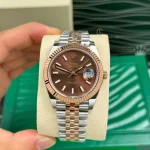 Rolex Datejust M126331-0002 41mm Chocolate Dial Rose Gold Steel – VIP Version - Image 2