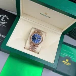 Rolex Day Date 228235-0085 40mm Blue Dial Rose Gold – VIP Version - Image 10