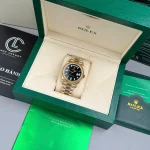 Rolex Day Date M228238-0004 40mm Black Dial Yellow Gold – VIP Version - Image 10