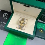 Rolex Datejust M126333-0010 41mm champagne Dial Yellow Gold Steel – VIP Version - Image 9