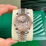 Rolex Datejust 126331-0010 41mm Sundust Dial Rose Gold Steel – VIP Version - Image 4