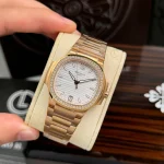 Patek Philippe Nautilus 7118/1R-011 32.5mm White Dial Rose Gold – VIP VERSION - Image 3