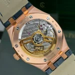 Audemars Piguet Royal Oak 15510OR Yellow Gold 41mm Blue Dial – VIP Version - Image 6