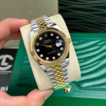 Rolex Datejust 126333-0006 41mm Black Dial Yellow Gold Steel – VIP Version - Image 2