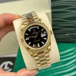 Rolex Day Date M228238-0004 40mm Black Dial Yellow Gold – VIP Version - Image 2