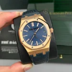 Audemars Piguet Royal Oak 15510OR Yellow Gold 41mm Blue Dial – VIP Version - Image 2