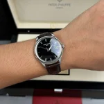 Patek Philippe Calatrava 5227G-001 39mm Black Dial Steel – VIP Version - Image 4