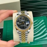 Rolex Datejust M126333 41mm Wimbledon Demi Yellow Gold Steel – VIP Version - Image 4