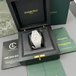 Audemars Piguet Royal Oak 15400ST 41mm Full Moissanite Hongkong – Customize Diamod - Image 12