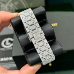 Audemars Piguet Royal Oak 15400ST 41mm Full Moissanite Hongkong – Customize Diamod - Image 10