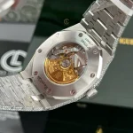 Audemars Piguet Royal Oak 15400ST 41mm Full Moissanite Hongkong – Customize Diamod - Image 9