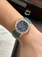 Patek Philippe Aquanaut 5261A Moonphase Tifany Blue Rose 40mm – VIP Version - Image 2