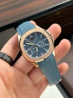 Patek Philippe Aquanaut 5261A Moonphase Tifany Blue Rose 40mm – VIP Version - Image 4