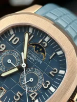 Patek Philippe Aquanaut 5261A Moonphase Tifany Blue Rose 40mm – VIP Version - Image 6
