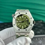 Audemars Piguet Royal Oak Offshore Diver 15720ST 42mm Green Dial – VIP Version - Image 3