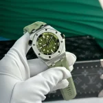 Audemars Piguet Royal Oak Offshore Diver 15720ST 42mm Green Dial – VIP Version - Image 2
