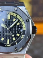 Audemars Piguet Royal Oak Offshore Diver 15720ST 42mm Black Dial – VIP Version - Image 6
