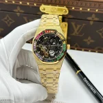 Audemars Piguet Royal Oak Frosted Gold Double Balance Wheel Openworked 15412Ba.Yg.1224Ba.01 41mm – VIP VERSION - Image 2