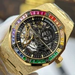Audemars Piguet Royal Oak Frosted Gold Double Balance Wheel Openworked 15412Ba.Yg.1224Ba.01 41mm – VIP VERSION - Image 4