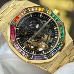 Audemars Piguet Royal Oak Frosted Gold Double Balance Wheel Openworked 15412Ba.Yg.1224Ba.01 41mm – VIP VERSION - Image 5