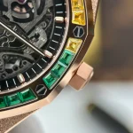 Audemars Piguet Royal Oak Frosted Gold Double Balance Wheel Openworked 15412OR.YG.1224OR.01-B 41mm – VIP VERSION - Image 6