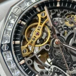 Audemars Piguet Royal Oak Frosted Gold Double Balance Wheel Openworked 41mm benzen Baugette – VIP VERSION - Image 4