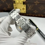 Audemars Piguet Royal Oak Frosted Gold Double Balance Wheel Openworked 41mm benzen Baugette – VIP VERSION - Image 9