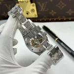 Audemars Piguet Royal Oak Frosted Gold Double Balance Wheel Openworked 41mm benzen Baugette – VIP VERSION - Image 10