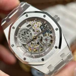 Audemars Piguet Royal Oak Openworked Extra-Thin 16204ST.OO.1240ST.01 39mm – VIP Version - Image 5