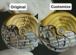 Patek Philippe Nautilus 5711A Green 40mm Custom MODIFY 2026 – Handcrafted Version - Image 10